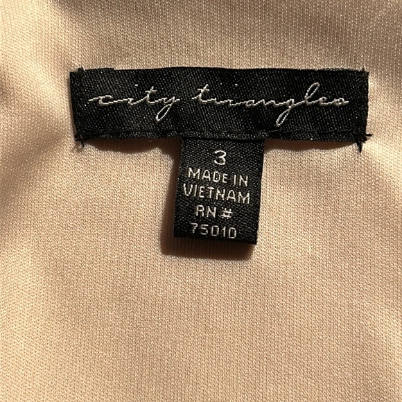 City Triangles romantic feminine pretty light sheer flowing floral shell - Picture 4 of 7